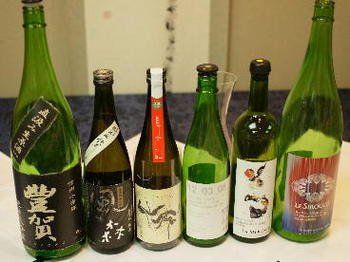春の創作フレンチと日本酒